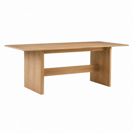 Esstisch Eiche Dekor Spanplatte rechteckig 120 x 60 x 75 cm